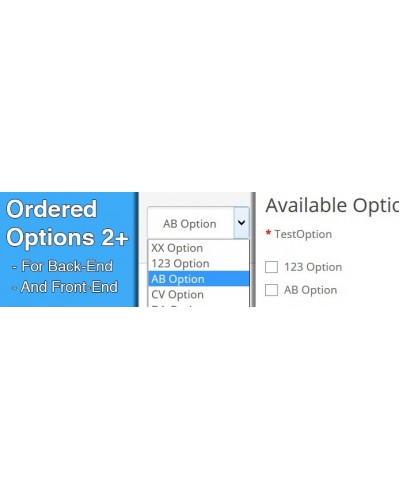 Ordered Options 2+